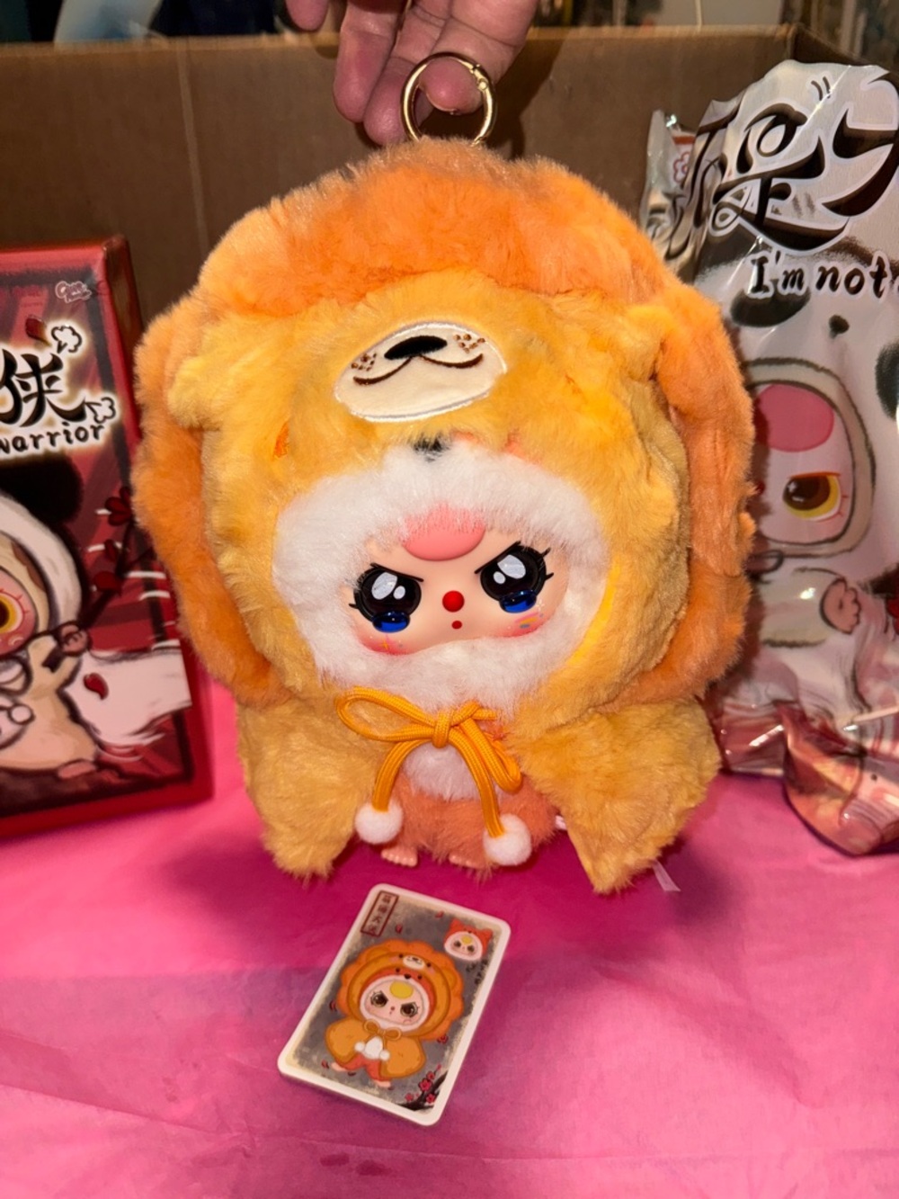Baby Three I’m Not A Warrior CONFIRMED Cutie Lion Warrior CRYING EYES - Picture 6 of 11